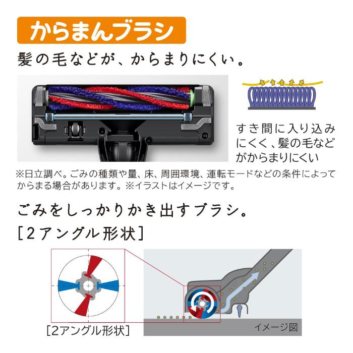 日立（HITACHI） 掃除機 サイクロン式 コードレススティッククリーナー