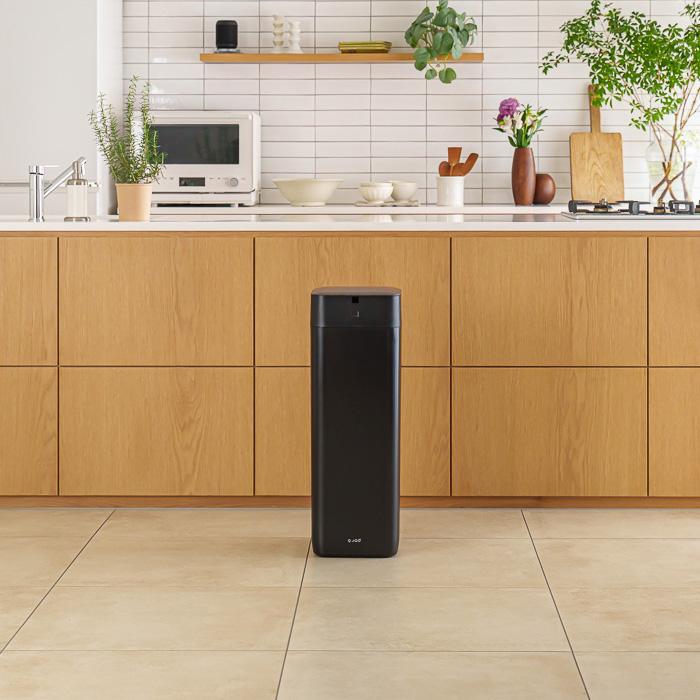 全自動スマートゴミ箱30L ELBIN エルビン ブラック QS558-BK QUADS ゴミ箱 30L ELBIN エルビン 全自動スマートゴミ箱 センサー 自動