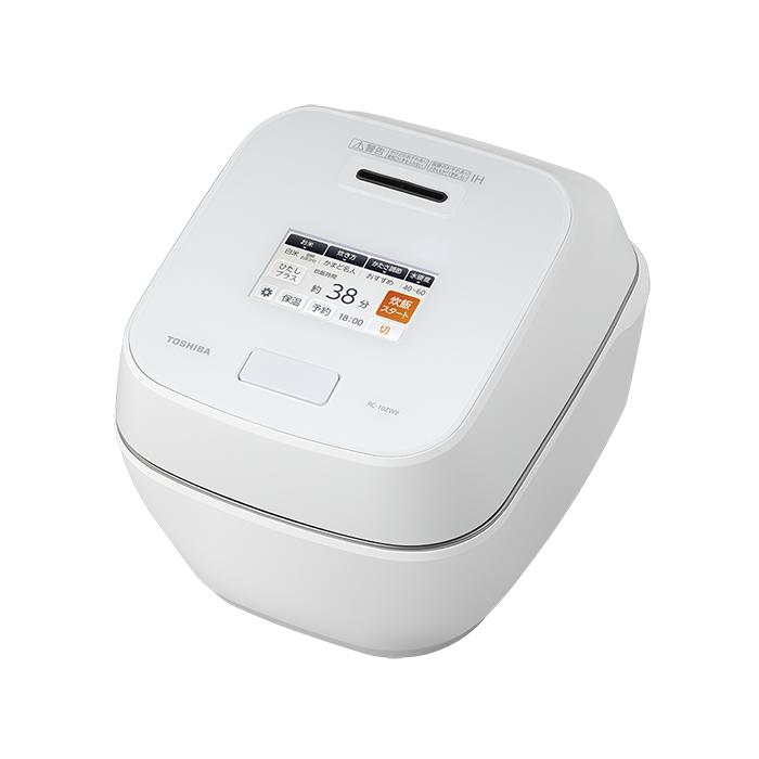 TOSHIBA（東芝） 5.5合炊き 真空圧力IH 炊飯器 炎匠炊き RC-10ZWV-W