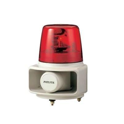 パトライト ホーンスピーカ一体型マルチ電子音回転灯 RT-100A-R 赤