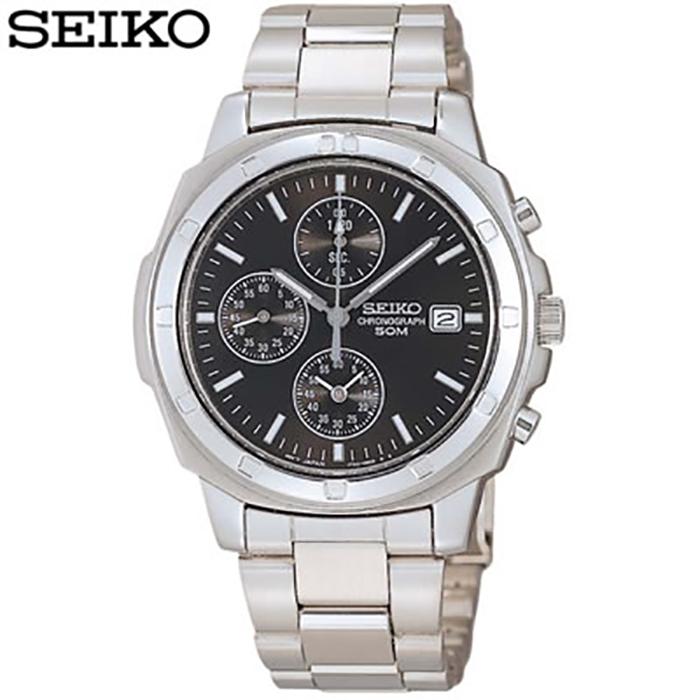 SEIKO（セイコー） 正規品 腕時計 メンズ SND191PC ブラック : PC 