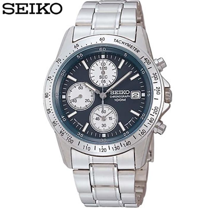 【限定特価】SEIKO セイコー SND365PC アナログウォッチ SEIKO クロノグラフ セイコー 逆輸入 タキメーター SND365P1