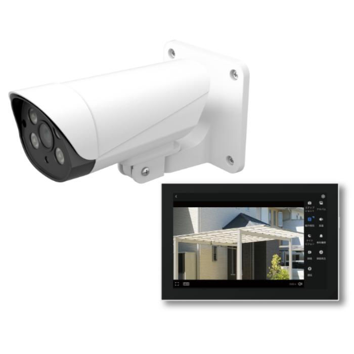 防犯カメラ　パナソニック　VL-CV100K 5年保証付き　未開封　モニタ付き Panasonic（パナソニック） 防犯カメラ モニター付き屋外カメラ VL