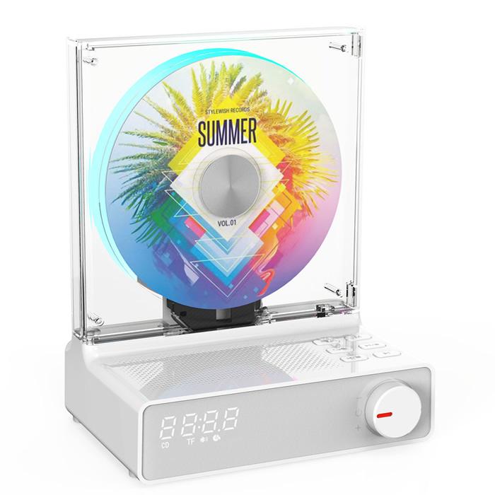 Wizz ダイニチ電子 CDプレイヤー ダイニチ電子 Wizz 縦型CDプレーヤー WVC-S001G グレー : PC