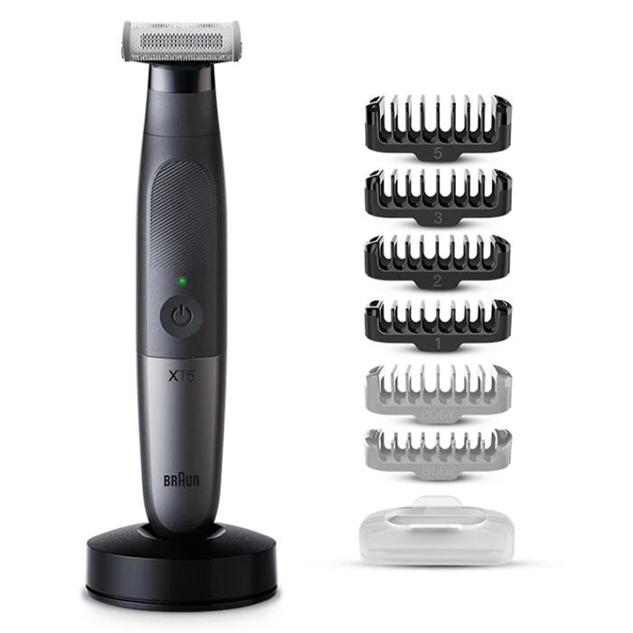 ブラウン ボディ＆フェイスグルーマー XT5300 アタッチメント等9個付き BRAUN（ブラウン） メンズグルーミング ボディ＆フェイスグルーマー