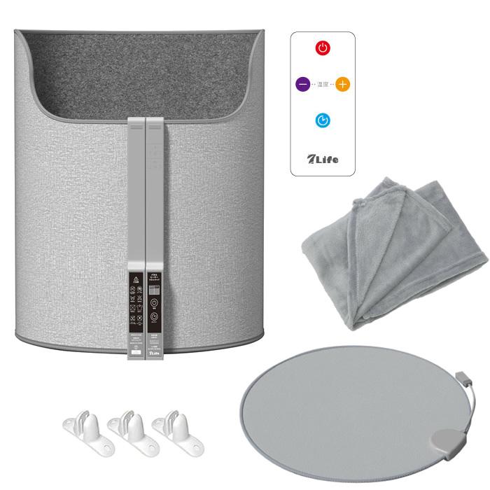 ★パネルヒーター★URstyle★グレー★美品★ 7Life パネルヒーター リモコンタイプ A38-001 星岡商事 : PCあきんど