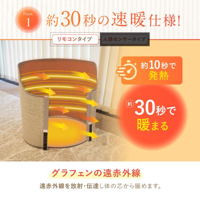 7Life パネルヒーター リモコンタイプ A38-001 星岡商事 : PCあきんど