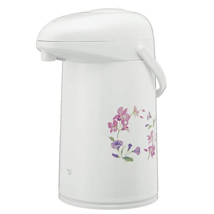 象印（ZOJIRUSHI） ガラスエアーポット 3L マホービン 押すだけポット 