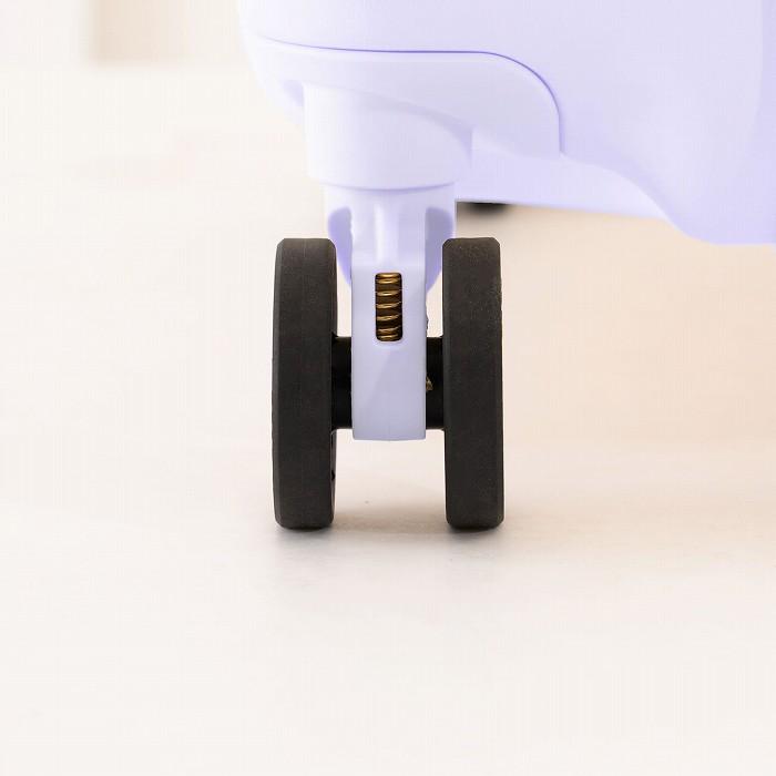 A.L.I ハードキャリーケース DrinkHolder and Suspension 1〜3泊 37L＋7L ALI-6030SD-18W-PL パステルラベンダー_7