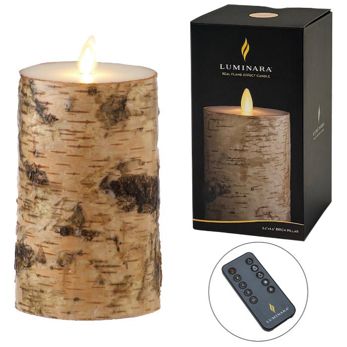 LUMINARA キャンドル 5本セット／リモコン 電池付き Amazon.co.jp