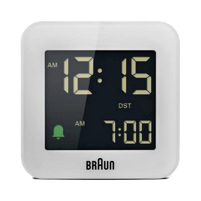 ブラウン クロック 目覚まし時計 Digital Alarm Clock BC08W デジタルアラームクロック BRAUN｜pc-akindo