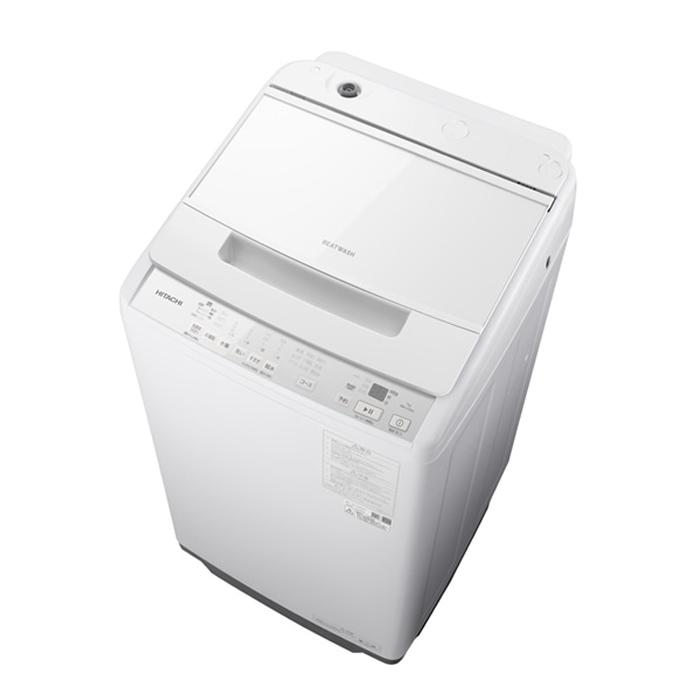 ビートウォッシュ 日立 全自動洗濯機 7kg BW-V70M-W ホワイト : PC