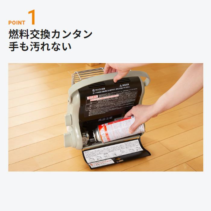 マイ暖 イワタニ カセットガスストーブ ポータブルタイプ CB-STV-MYD3