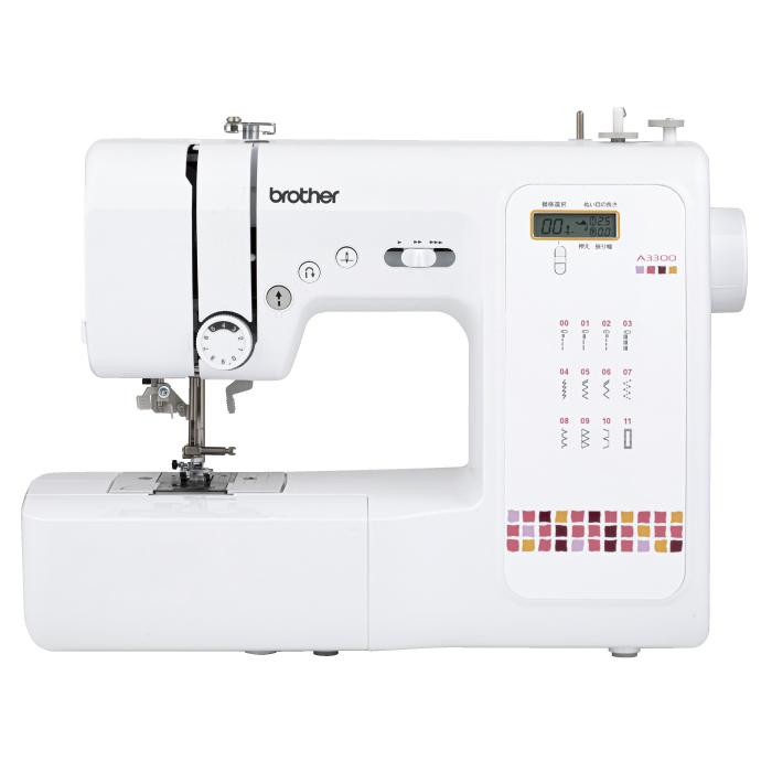 ブラザー コンピュータミシン A3300 CPN3102 家庭用ミシン 初心者 シンプル操作 手元 ライト コンピューターミシン ブラザー工業 ブラザー コンピュータミシン A3300 CPN3102 : PC