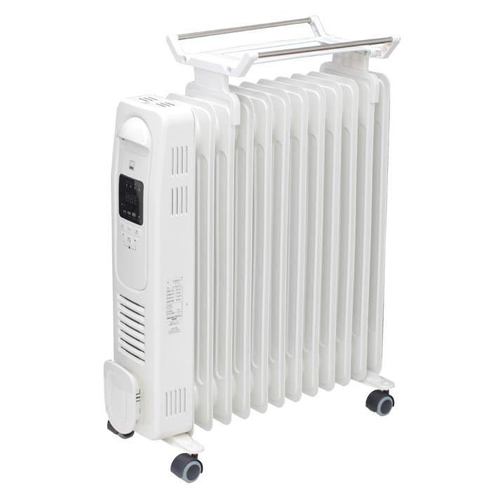 DBK オイルヒーター ハンガー付モデル DRC131 ホワイト : PCあきんど