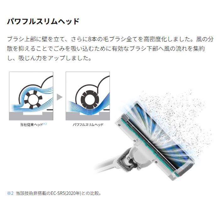 美品　SHARP　コードレススティック掃除機　EC-SR11-W　2025年製 I160 SHARP コードレススティック掃除機 EC-FR11-B（ブラック系
