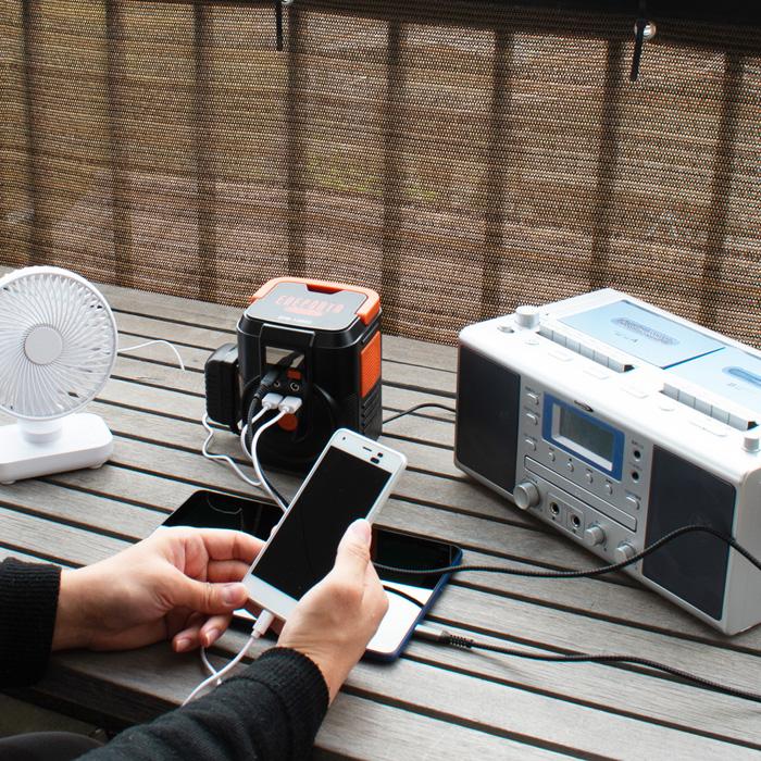 Solpa ポータブル電源 これだけで安心！簡単ポータブル電源・ソーラー