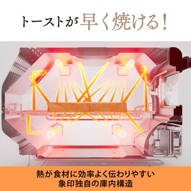 こんがり倶楽部 象印 オーブントースター EQ-Hシリーズ マイコン自動