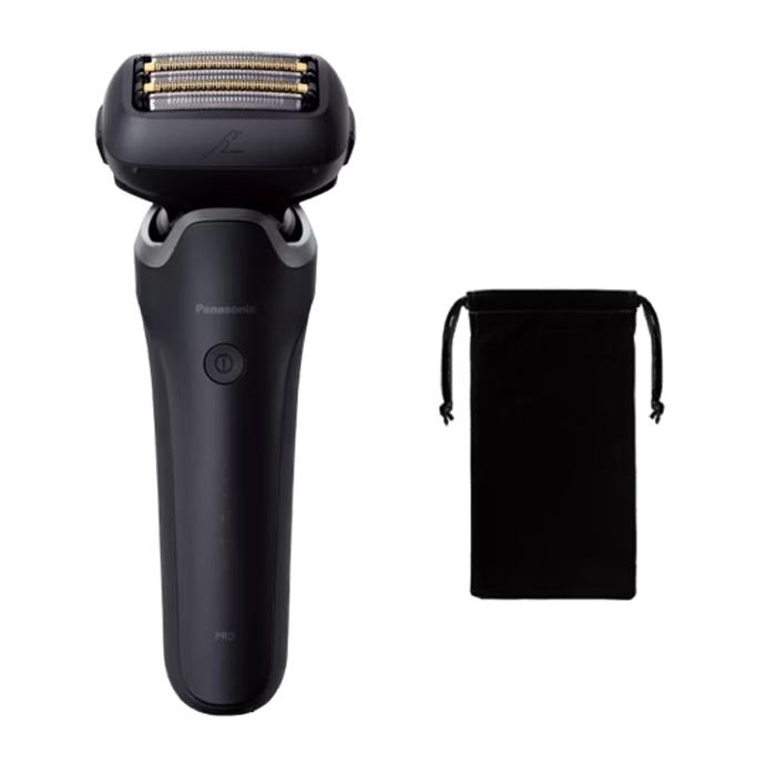 パナソニック メンズシェーバー 5枚刃 ラムダッシュPRO5 ACアダプター充電 ES-L551D-K マットブラック 充電中でも剃れる 電気シェーバー ラムダッシュAI＋ 防水 密着5Dヘッド 海外使用対応 ラムダッシュ パナソニック メンズシェーバー 5枚刃 ラムダッシュPRO5