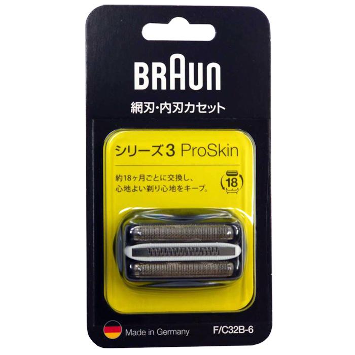 BRAUN（ブラウン） シェーバー 替刃 F/C 32B-6 網刃・内刃一体型