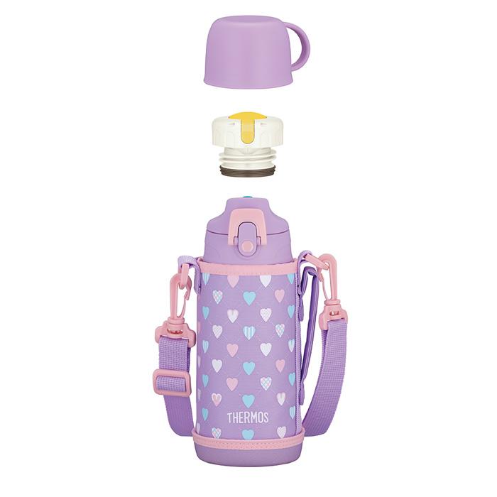THERMOS（サーモス） 真空断熱2ウェイボトル 600ml パープルピンク FJJ