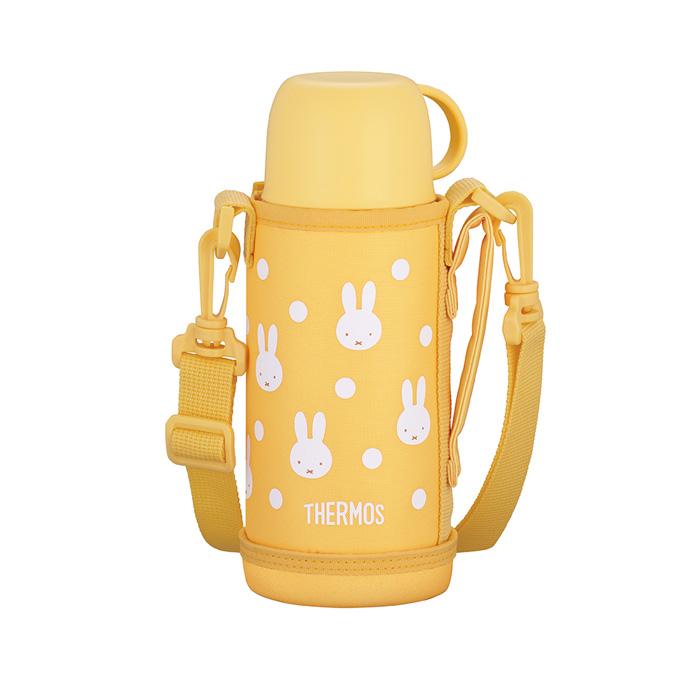 THERMOS（サーモス） 真空断熱2ウェイボトル 600ml イエローホワイト