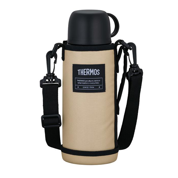 【未使用 2個セット】omadesign サーモス HikU THERMOS（サーモス） 真空断熱2ウェイボトル 800ml ベージュブラック