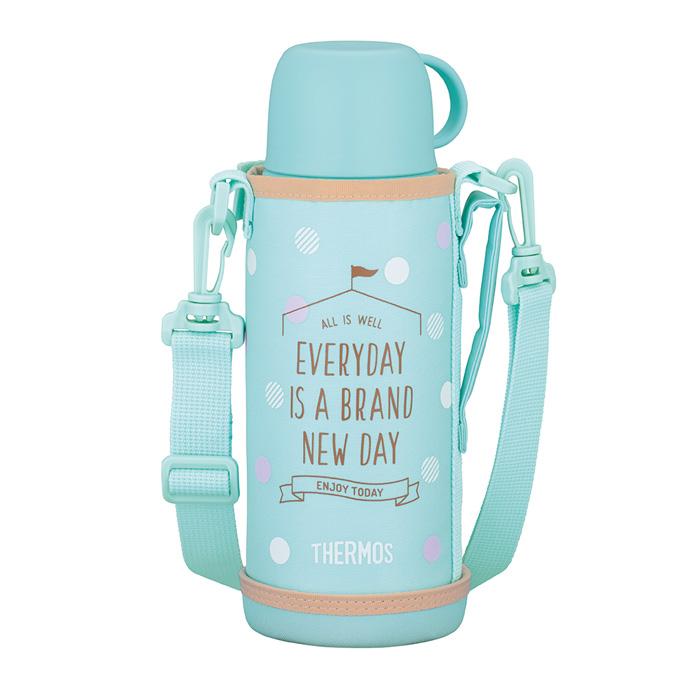 THERMOS（サーモス） 真空断熱2ウェイボトル 800ml ミントベージュ FJJ