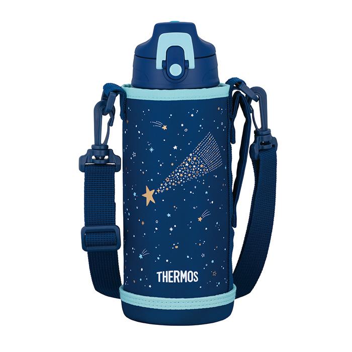 THERMOS（サーモス） 真空断熱2ウェイボトル 800ml ネイビーブルー FJJ