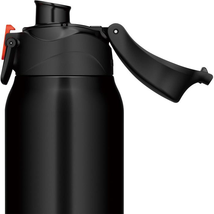 THERMOS ステンレス水筒 黒 THERMOS（サーモス） 1L 真空断熱スポーツボトル FJS-1000F-BKOR