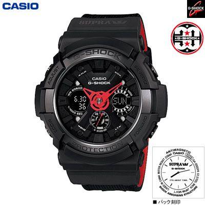 限定 カシオ 腕時計 G-SHOCK SUPRAコラボレーションモデル GA-200SPR-1AJR デジアナ メンズ 2013年4月新製品