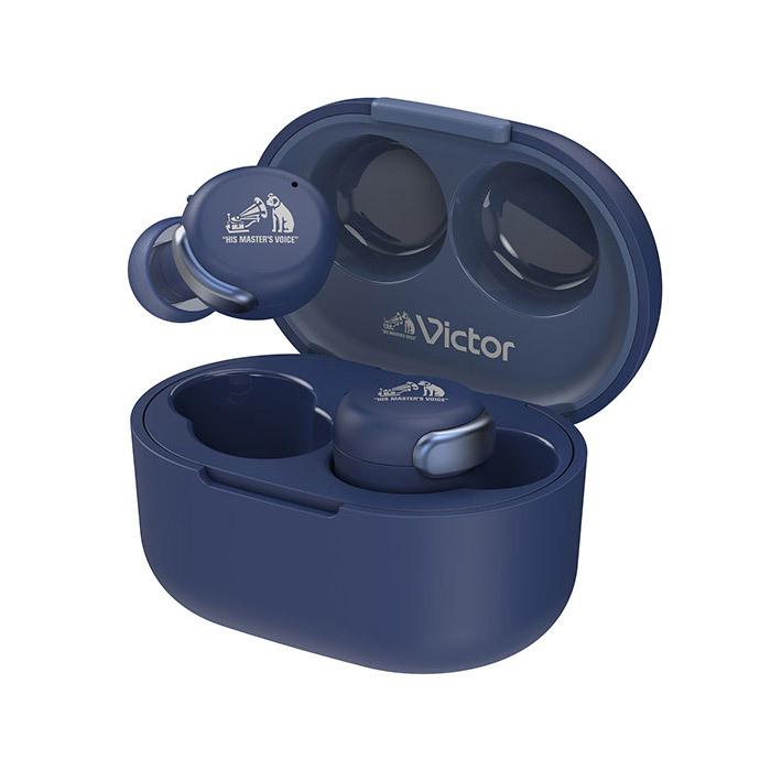 ビクター 完全ワイヤレスイヤホン ノイズキャンセリング搭載 HAA30TA ブルー Victor HAA30TAPCあきんど 通販 Yahoo!ショッピング
