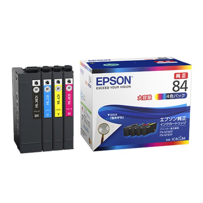 エプソン（EPSON） 純正 インクカートリッジ IC4CL84 虫めがね 大容量