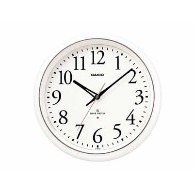 CASIO IQ-1050NJ-7JF パールホワイト アナログ掛時計3本 CASIO（カシオ） 時計 壁掛け時計 電波時計 IQ-1050NJ-7JF CASIO : PC