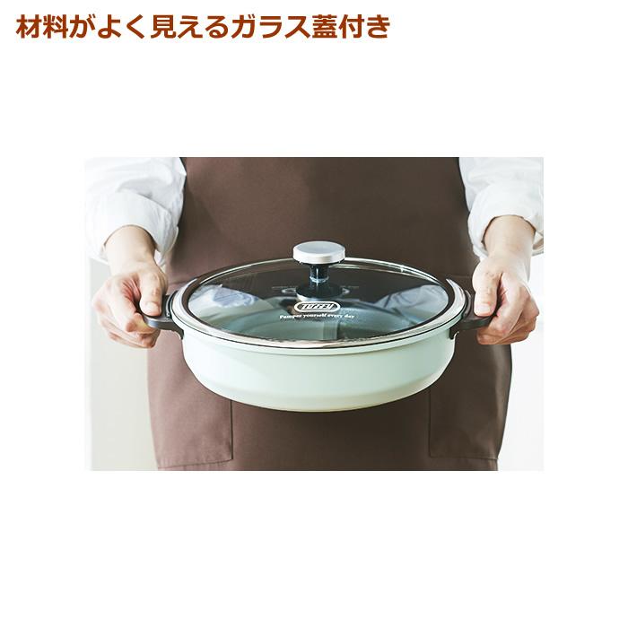 Toffy ラドンナ 電気グリル鍋 K-HP2-AW ASH WHITE : PCあきんど - 通販
