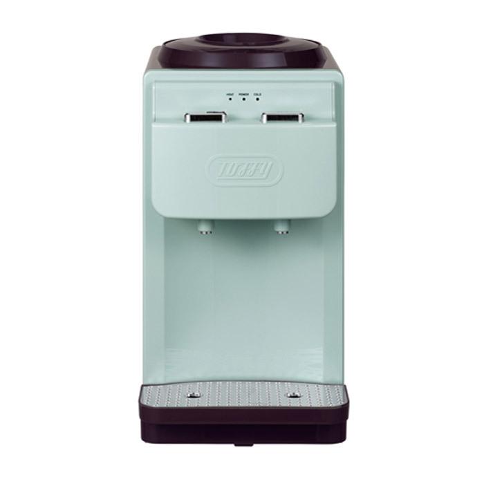 ラドンナ Toffy ウォーターサーバー 2Lペットボトル専用 卓上型温冷両用タイプ K-WS2-PA PALE AQUA