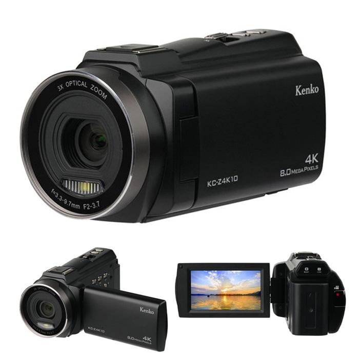 【極美品】Kenko KC-Z4K10 4Kビデオカメラ デジタルビデオカメラ KC-Z4K10 | ケンコー・トキナー