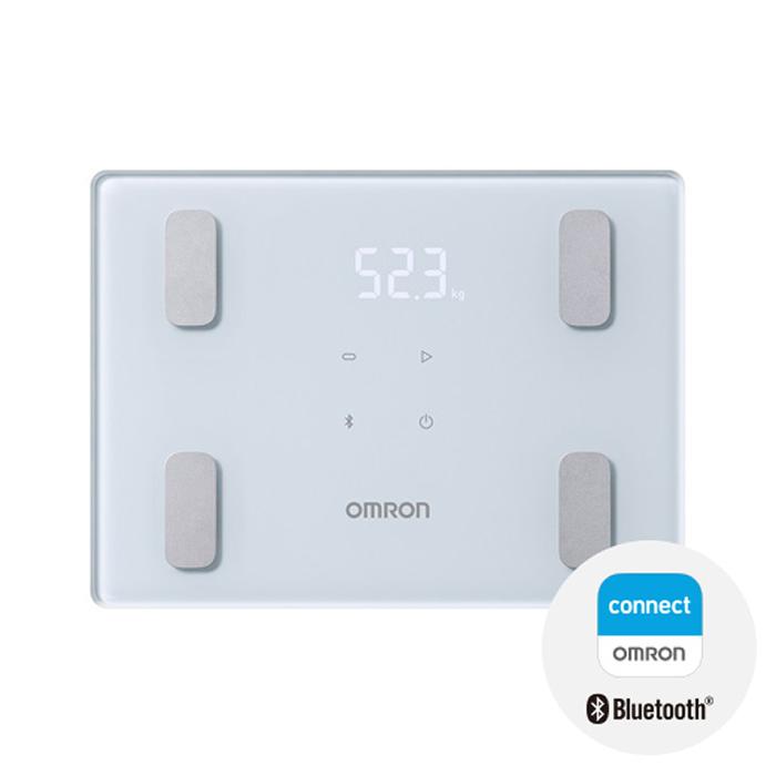 OMRON Karada Scan 408T 体重体組成計 本体 カラダスキャン オムロン 体重体組成計 KRD-408T-B アイスブルー : PC