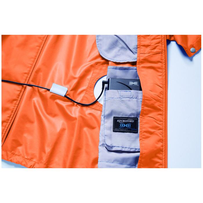 空調服 空調服（R） 半袖ブルゾン Mサイズ KU91720C17S2 ライム