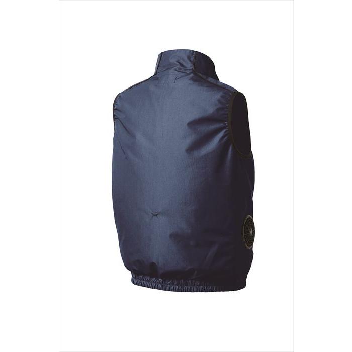 空調服 KUTYO VEST LL-XL 紺色 空調服 空調服（R） ベスト（横ファン） LLサイズ KU92320N80S4