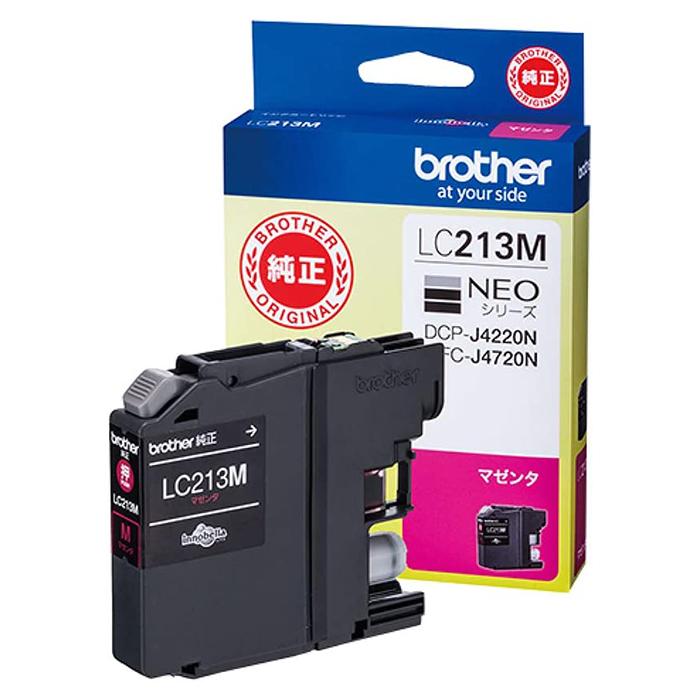 ブラザー工業 ブラザー 純正 インクカートリッジ LC213M マゼンタ