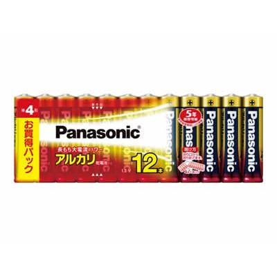 Panasonic（パナソニック） アルカリ乾電池 単四型（1.5V）12本組 