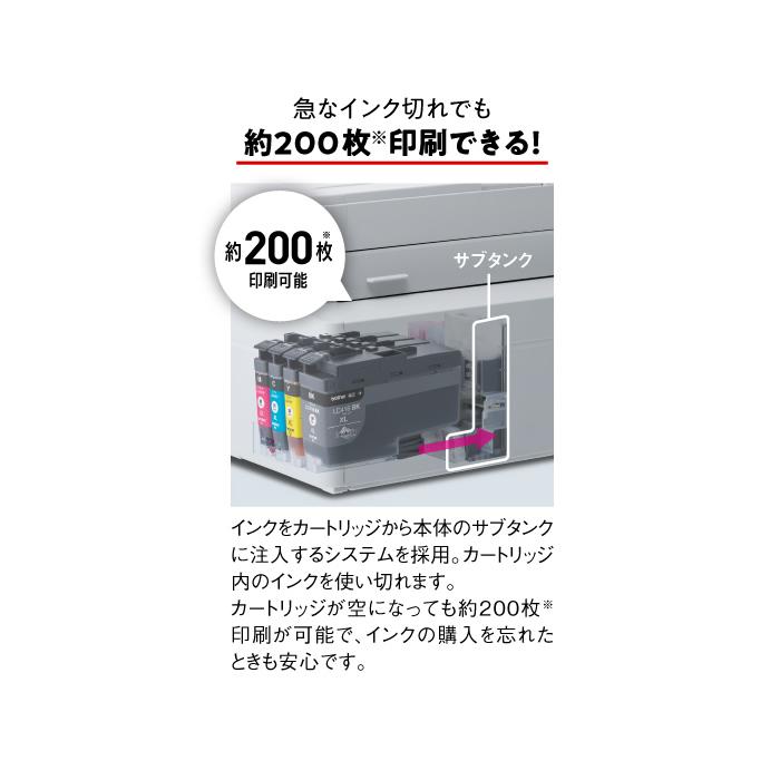 ブラザー工業 ブラザー brother A4インクジェットプリンター