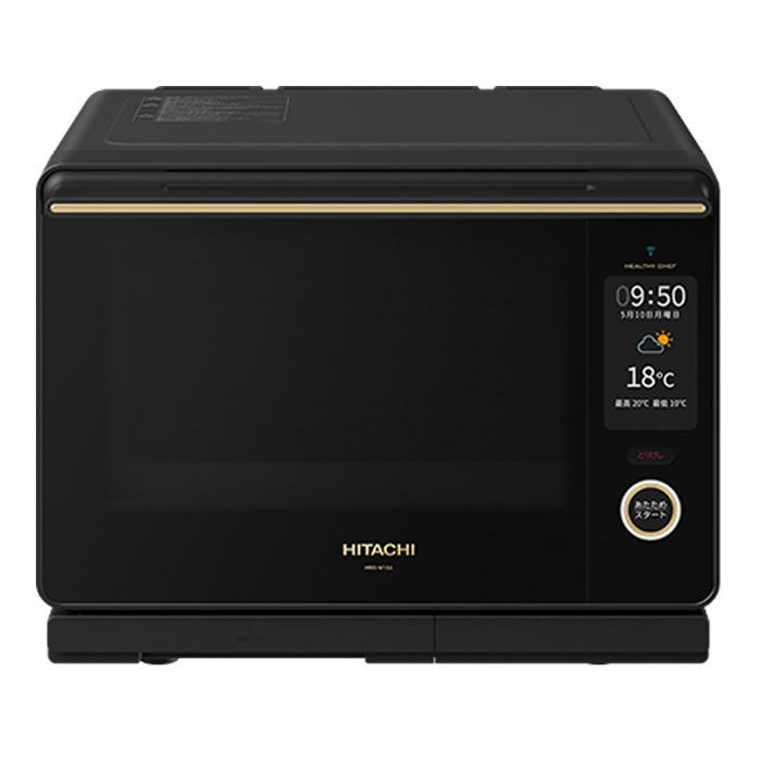 【良品】日立 オーブンレンジ ヘルシーシェフ 30L MRO-W10A K ヘルシーシェフ 日立 30L 過熱水蒸気オーブンレンジ MRO-W10A-K