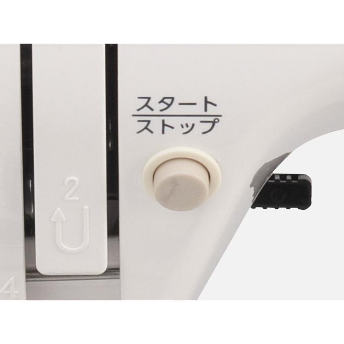 ジャノメ 家庭用ミシン 電子ミシン N700 手元スイッチ搭載の画像