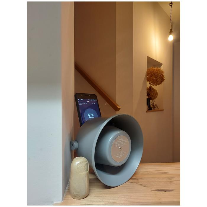 ノボル電機 ホーンスピーカー NK-120 20W 8Ω 拡声器 日本製 美品 NK-315 トランス内蔵型金属製ホーンスピーカノボル電機 | メガホン