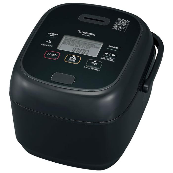 極め炊き 象印 1升炊き 炊飯器 圧力IH炊飯ジャー NW-CA18-BA ブラック
