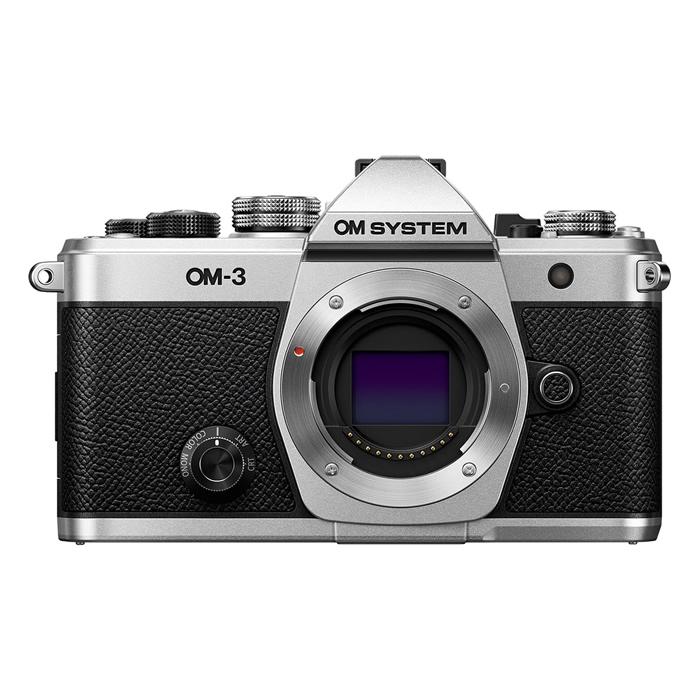 新品未使用　OM-3 ボディー SLV ミラーレス 一眼カメラ OMSYSTEM OM SYSTEM ミラーレス一眼カメラ OM-3 ボディ シルバー OM-3-BODY-SLV