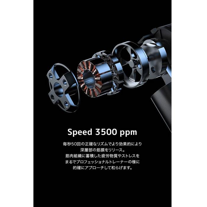 O'Yeet マッサージガン NEX OYEET-NEX-GY グレー : PCあきんど