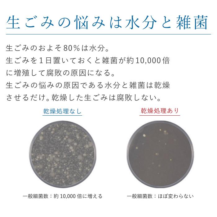 島産業 シマ株式会社 家庭用 生ごみ減量乾燥機 パリパリキュー ライト
